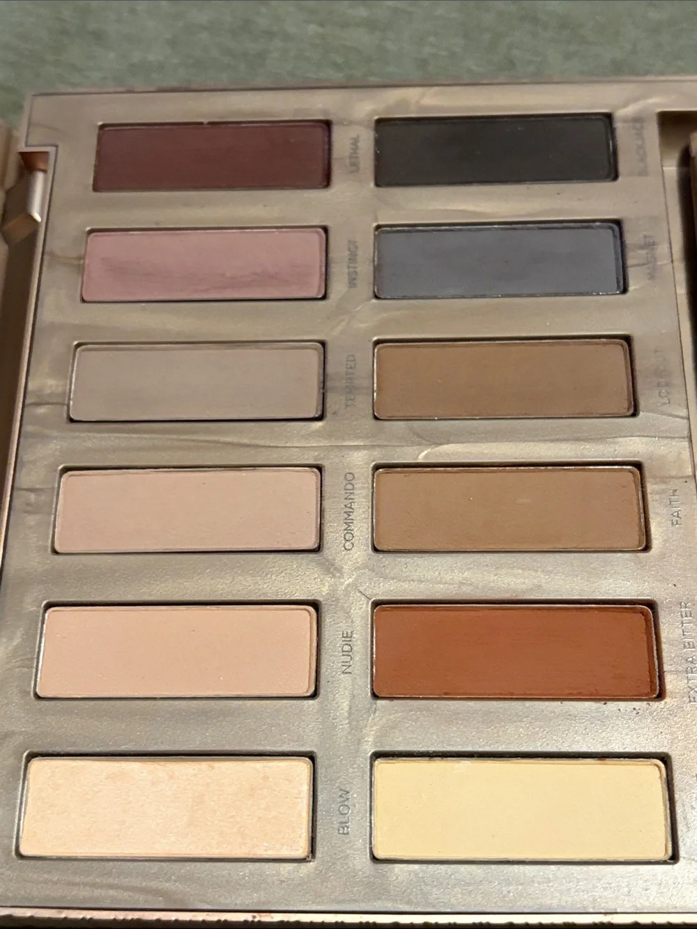 Urban Decay Naked Ultimate Basics Eyeshadow Palette - Barely Swatched with Brush